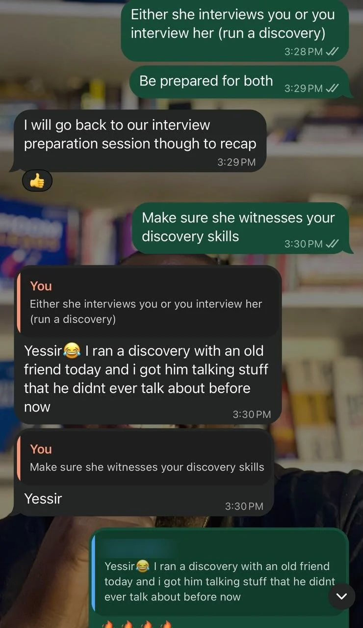 Nanmwa practicing discovery